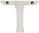 A & B Home Brown/Distressed White 12" Wall Shelf-3