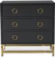 TOV Furniture Majesty Black, Gold Chest-0