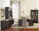 Riverside Furniture Regency Antique Oak/Matte Black Executive Desk-2