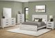 Monarch Specialties Inc. Grey Reclaimed Queen Panel Bed-1