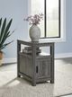 Signature Design by Ashley® Fendenmore Weathered Gray End Table-1
