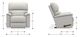La-Z-Boy® Brooks Shadow Manual Wall Recliner-2