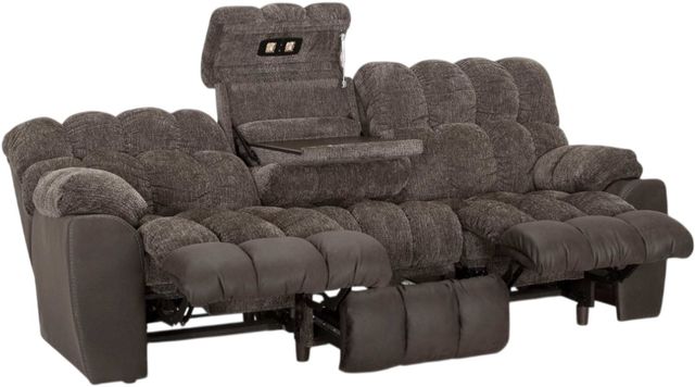 Franklin™ Westwood Atlantic Mink Manual Reclining Sofa-1