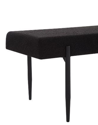 Renwil® Lowe Matte Black Bench-3
