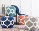 Surya Tilda Navy 59"x51" Throw Blanket-2