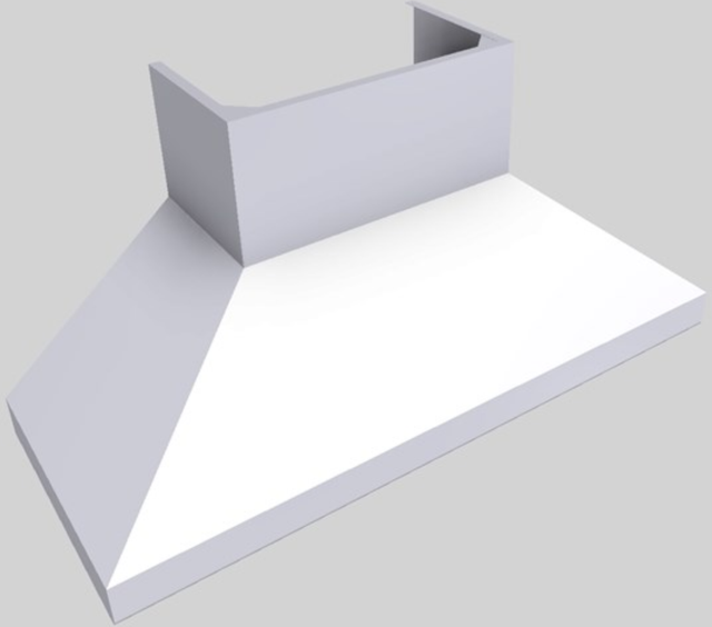 Vent-A-Hood® 60" White Wall Mounted Range Hood-2