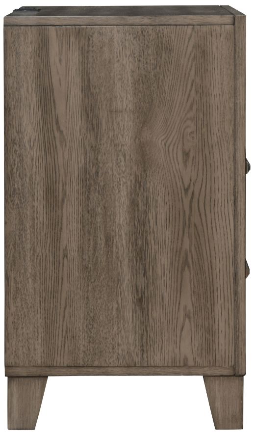 New Classic® Home Furnishings Harrisburg Walnut Nightstand-4