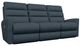 La-Z-Boy® Liam Navy Power Wall Reclining Sofa with Headrest-0