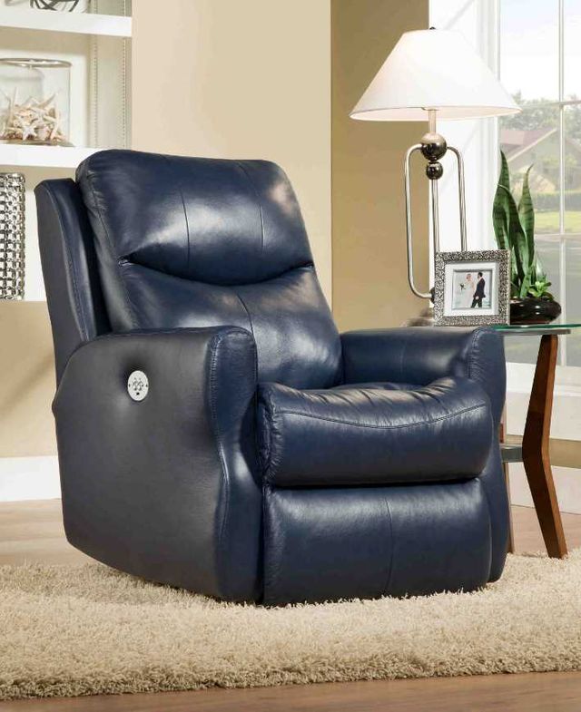 Southern Motion™ Customizable Fame Power Rocker Recliner with Headrest and SoCozi™-1