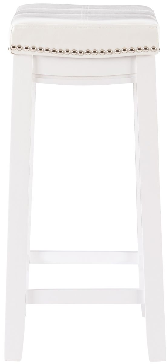 Linon Claridge White Counter Stool-3