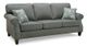 Superstyle Furniture Ltd. Customizable 84" x 36" Upholstered Sofa with Sock Arms-0