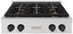 ZLINE Autograph Edition Paramount 30" Satin Stainless Steel and Matte Black Accents Gas Rangetop with 4 Burner DuoPro™ Cooktop-0
