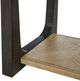 Emerald Home Sutton Place Caramel End Table with Cocoa Base-5