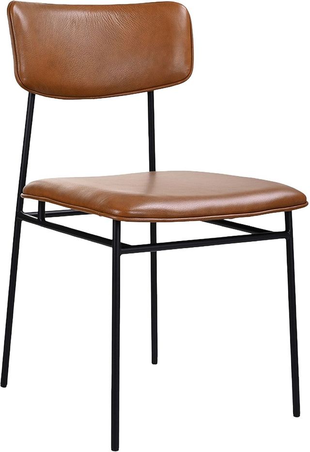 Moe's Home Collection Sailor 2-Piece Brown Dining Side Chair Set-0