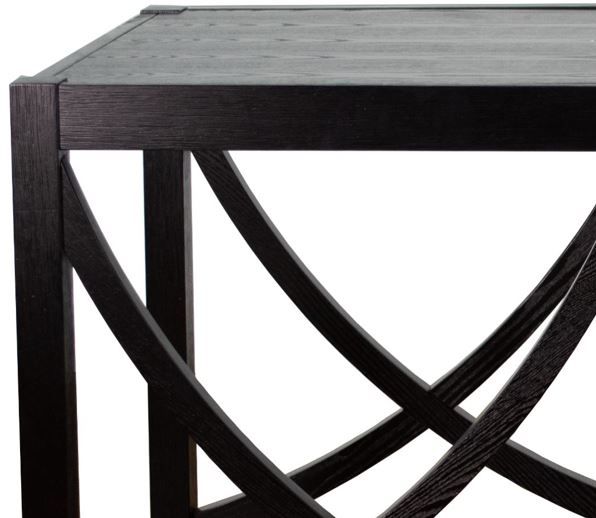 Bernards Black End Table-1
