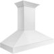 ZLINE 48" Smooth Bright White Wall Mounted Range Hood-2