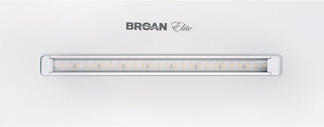 Broan® Elite EW48 Series 30" White Wall Mount Chimney Range Hood-4