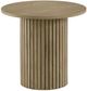 Coaster® Hamlyn 5-Piece Cream/Natural Oak Round Counter Dining Set-4