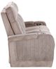 Parker House® Equinox Mushroom Power Reclining Sofa with Power Headrests-3