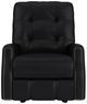 Flexsteel® Customizable Devon Leather Power Rocking Recliner with Power Headrest-3
