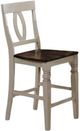 TEI St. Pete Napoleon Maple/Storm Gray 24" Counter Stool-0