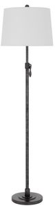 Cal® Lighting & Accessories  Riverwood Antique Silver Floor Lamp-0