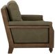 International Furniture Direct Xel-Ha II Dark Hay Brown/Green Accent Chair-2