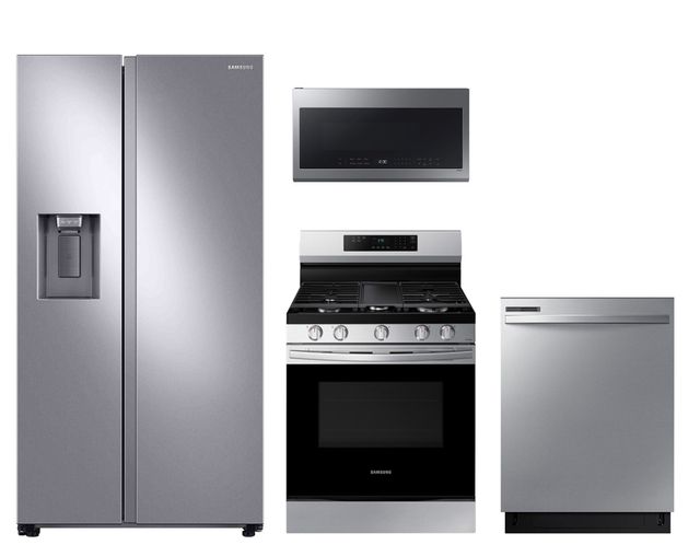 Samsung 4-Piece Stainless Steel Kitchen-0