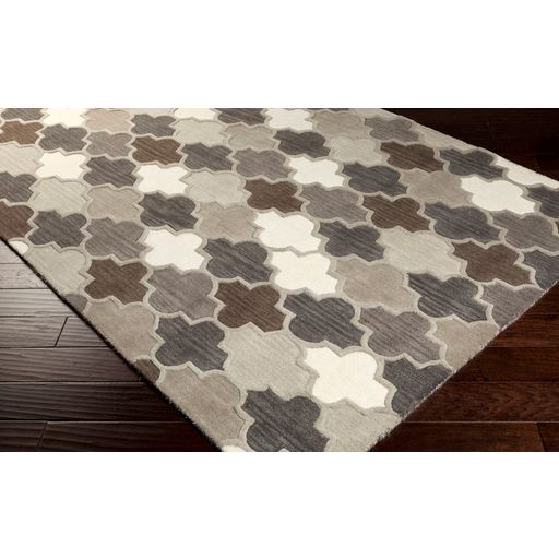 Surya Oasis Medium Gray 5'x8' Area Rug-2