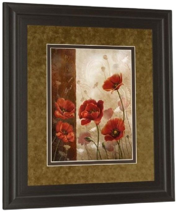 Classy Living Conrad Knutsen Wild Poppies I 34" Wall Art-3