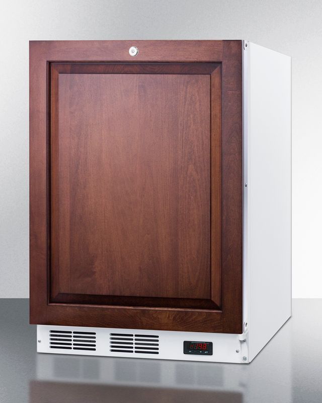 Accucold® by Summit® 24" 3.5 Cu. Ft. Panel Ready ADA Compliant Built In All Freezer-2