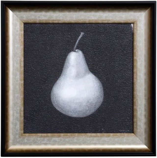StyleCraft Norman Wyatt Home White Pear Wall Art-0