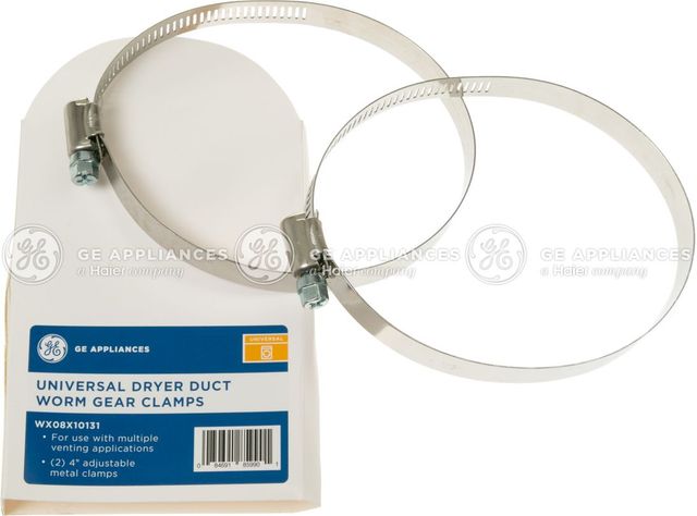 GE® 50 Pack 2 Piece 4" Worm Gear Clamp -1