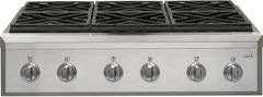 Café™ 36" Stainless Steel Gas Rangetop