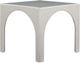 TOV Furniture Tomlin Cream Chenille Mahjong Table-0