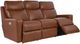 La-Z-Boy® Emmons Oak Leather Power Reclining Sofa with Headrest-4