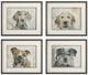 Uttermost® Dog Days 4-Piece Framed Print Art Set-0