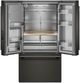 KitchenAid® 36" 30.5 Cu. Ft. Black Ore French Door Refrigerator with Exterior Water and Ice Dispenser-1