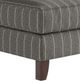 Fusion Furniture Homecoming Bays Iron Accent Ottoman-1