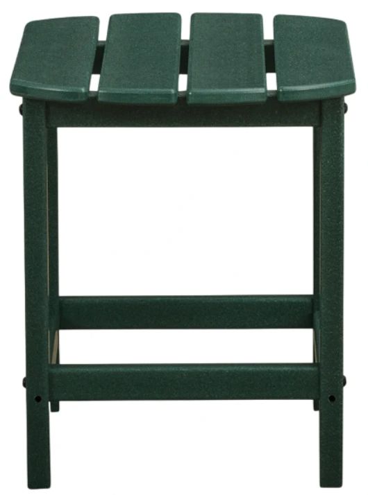 Signature Design by Ashley® Sundown Treasure Green Plastic Outdoor End Table-1