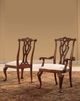 American Drew® Cherry Grove Brown Pierced Arm Chair-1