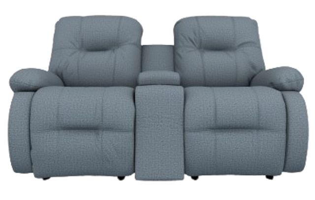 Best® Home Furnishings Customizable Brinley Power Tilt Headrest Space Saver® Reclining Console Loveseat-1