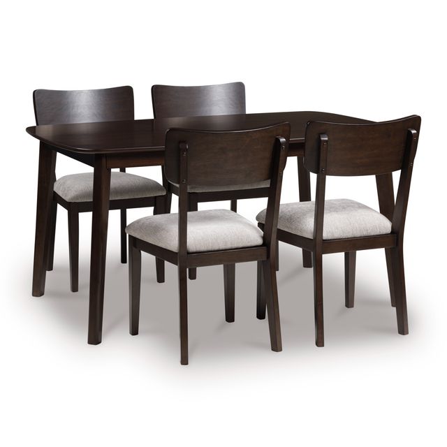 Signature Design by Ashley® Mallenette 5-Piece Merlot Dining Set-0