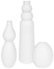 Uttermost® Forma 3-Piece White Vase Set-0