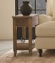 Null Furniture Salem Brown Charging Chairside End Table-4