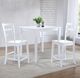 Winners Only® Bay City White Bar Stool-1