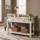 Sunny Designs™ Bayside Marble White Sofa Table-1