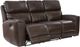 Signature Design by Ashley® Beadel Smoke Power Reclining Sofa with Adjustable Headrest-0