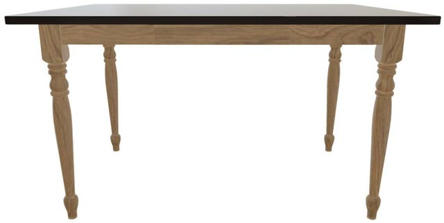 Mavin Customizable Square Extendable Dining Table with 18" Leaf-1