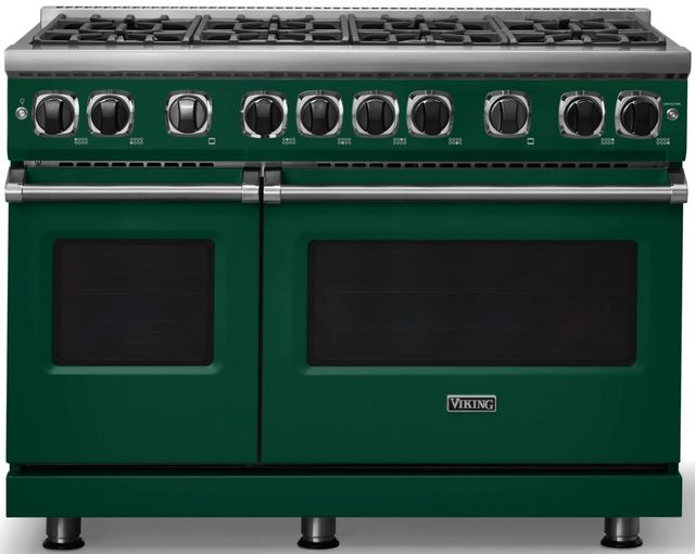 Viking® 7 Series 48'' Ivy Pro Style Natural Gas Range-0